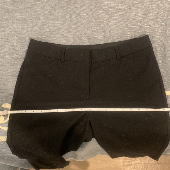 New Directions Black Dress Slacks w/flecks of blue & white Sz 8P - Picture 5 of 8